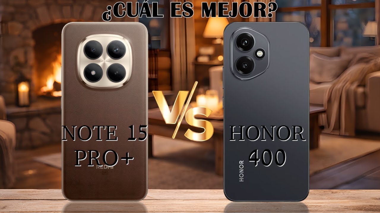 Xiaomi Redmi Note 15 Pro Plus VS Honor 400