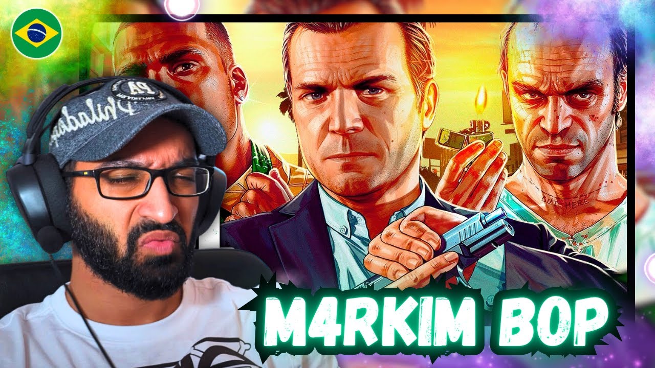 xFayze REACTS: M4rkim GTA feat. Henrique Mendonça e Daarui | Michael, Franklin & Trevor - 𝐕