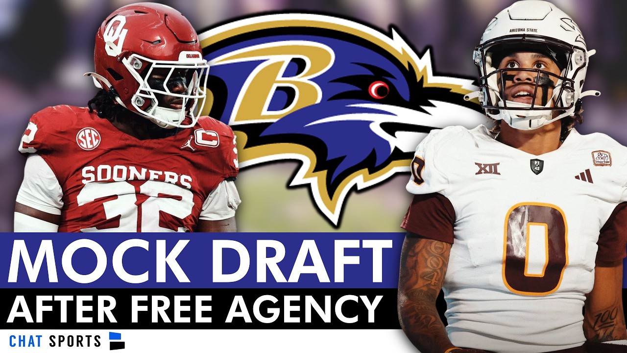 Baltimore Ravens Mock Draft AFTER 2026 NFL Free Agency Week 1