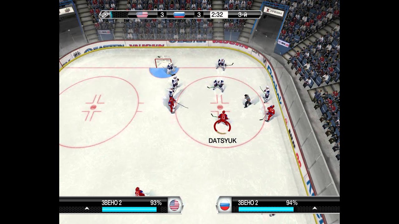 NHL 09 PC Россия - США