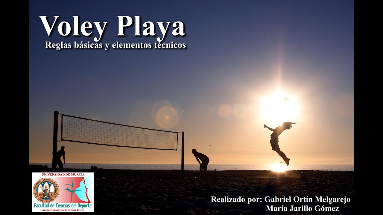 VOLEY PLAYA - REGLAS BÁSICAS Y GESTOS TÉCNICOS