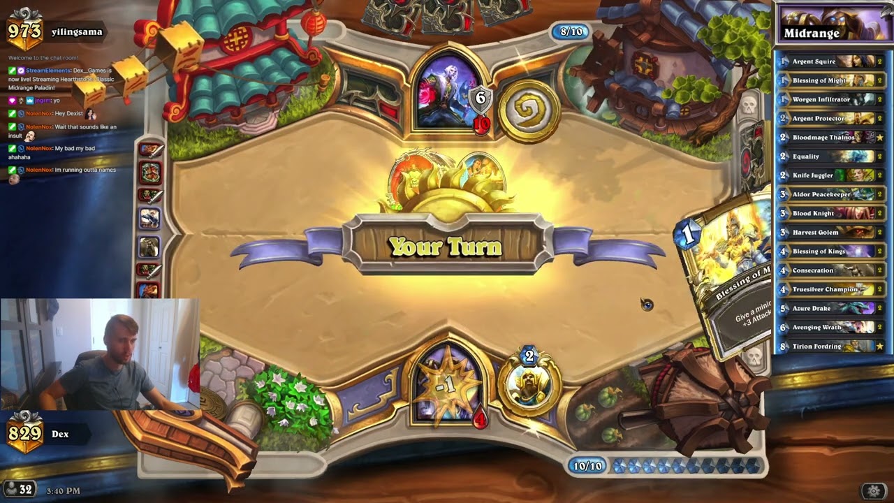 Hearthstone: Classic Midrange Paladin!