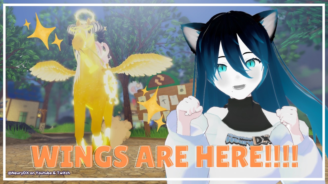 Прощай, День святого Валентина, здравствуй, крылья Пегаса! #wildhorseislands #roblox