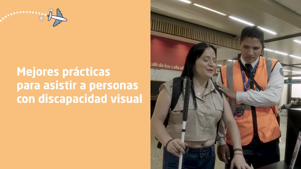 Asistencia para usuarios con discapacidad visual