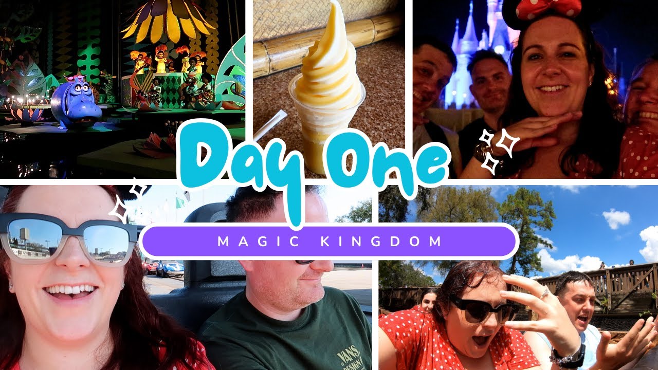 День 1 | Целый день в Magic Kingdom | Промокаем от Тианы и пробуем новые закуски | Звучит заманчиво