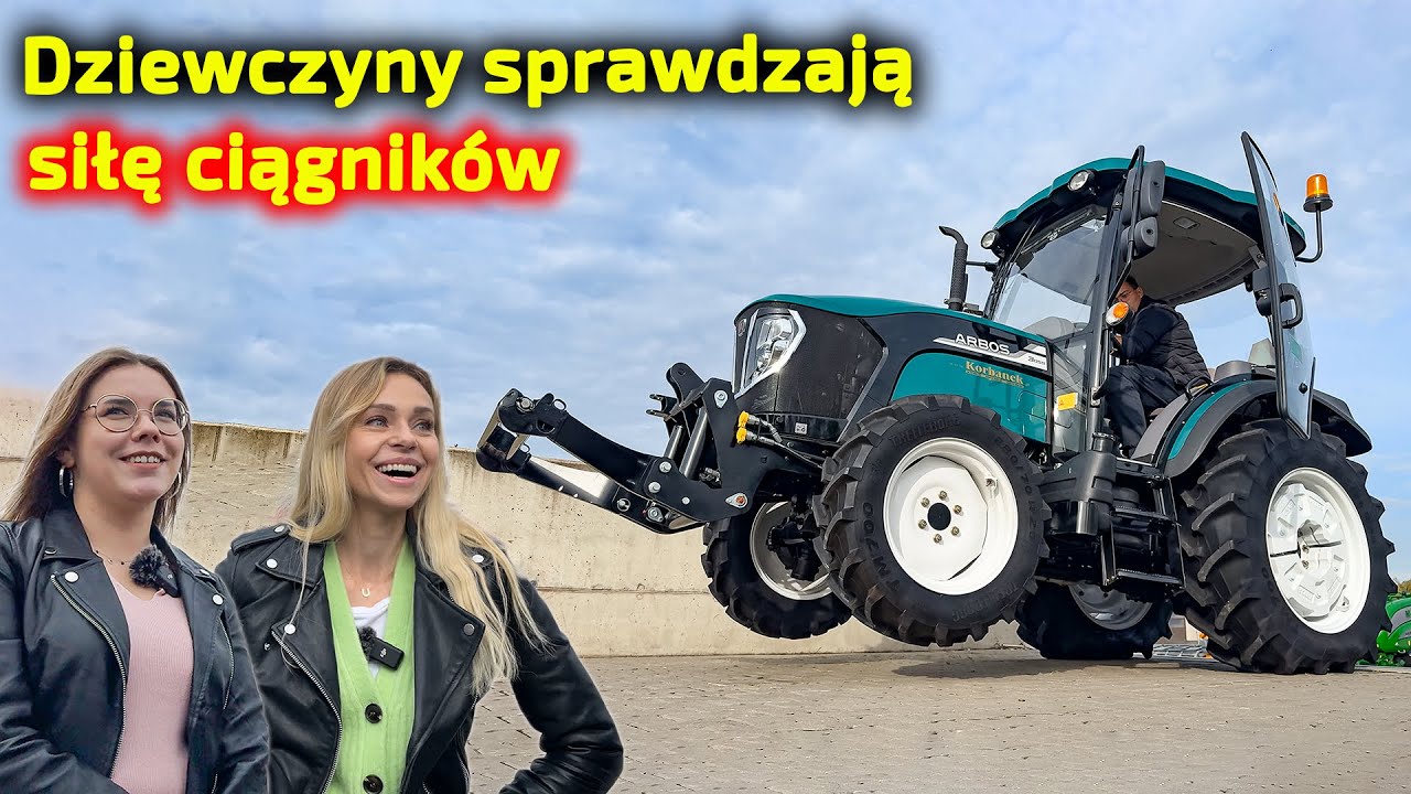 SEKRETY producent&oacute;w ciągnik&oacute;w👉dlaczego UKRYWAJĄ siłę uciągu?Test siły uciągu Arbosem 3055 [Korbanek]