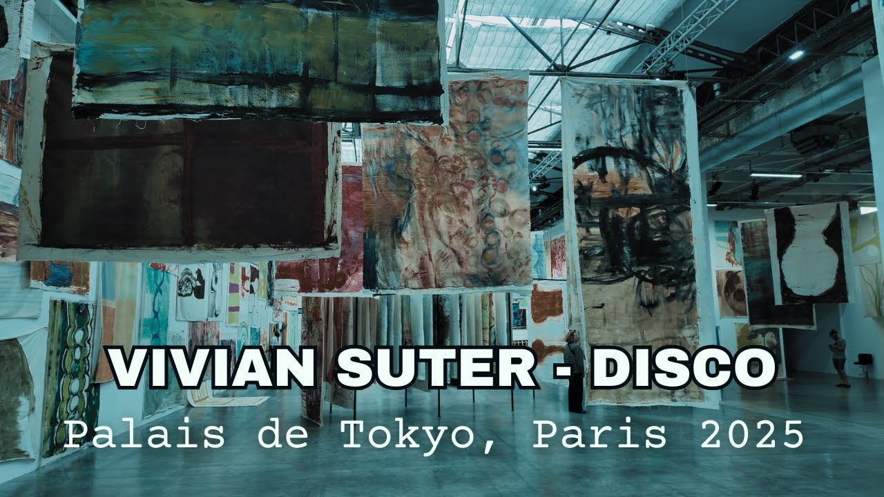 Vivian Suter, Disco, Palais de Tokyo, Paris 2025