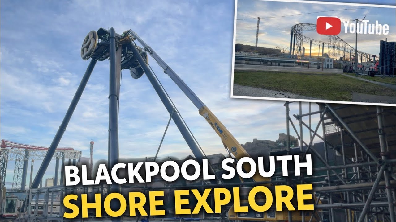 Blackpool south shore explore 🎢🎡