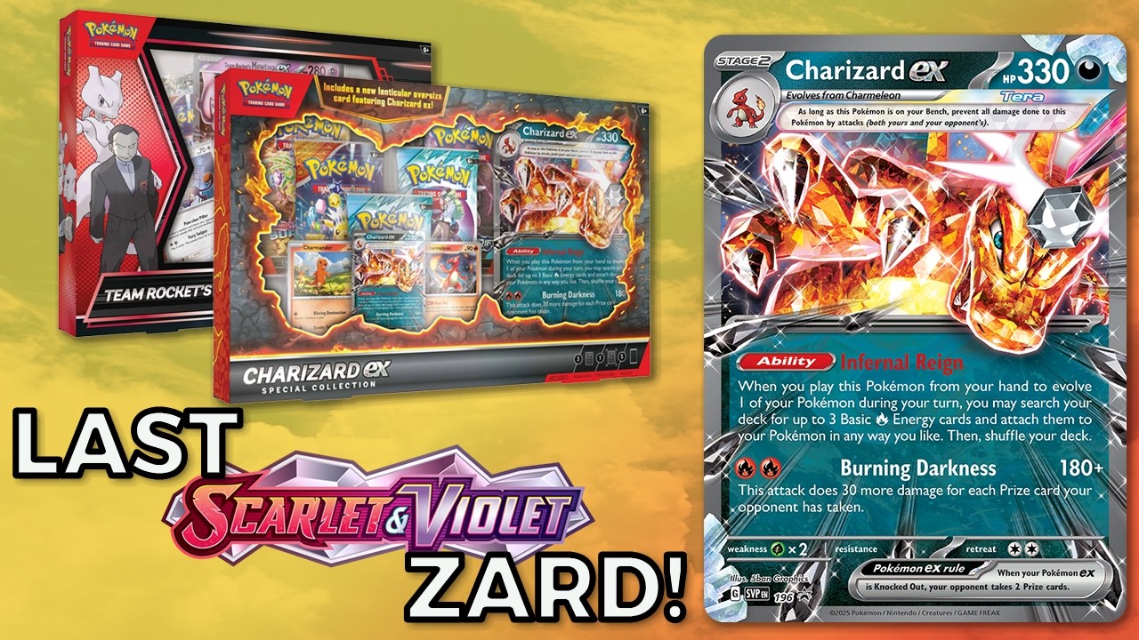 Ripping the Charizard ex Special Collection and Team Rocket's Mewtwo ex Box!