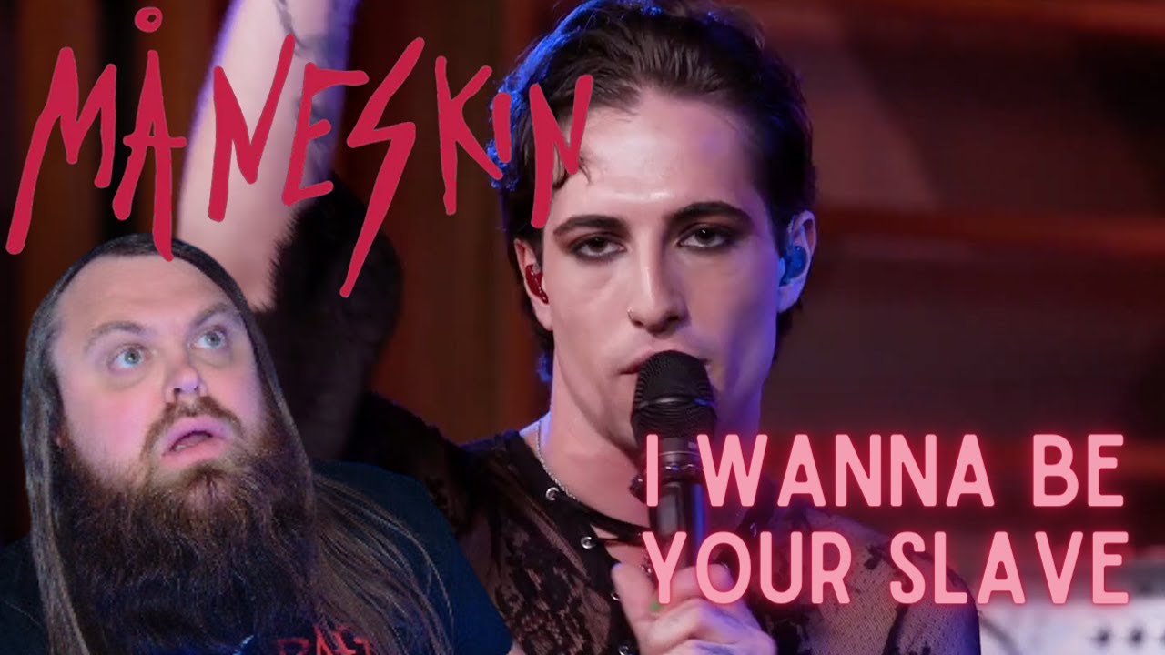 CRAZY and Seductive! Måneskin — I Wanna Be Your Slave Live (REACTION)