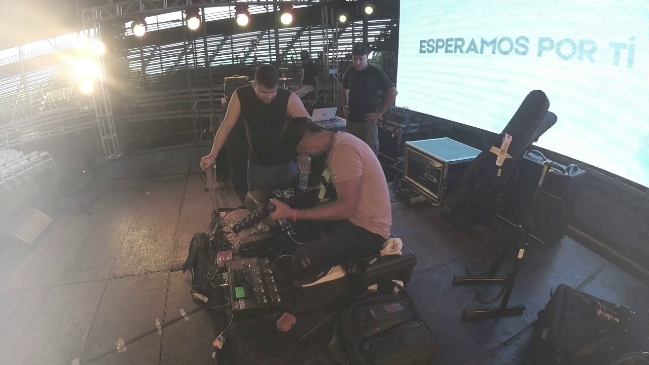 Soundcheck Josue Capel con Grupo Barak