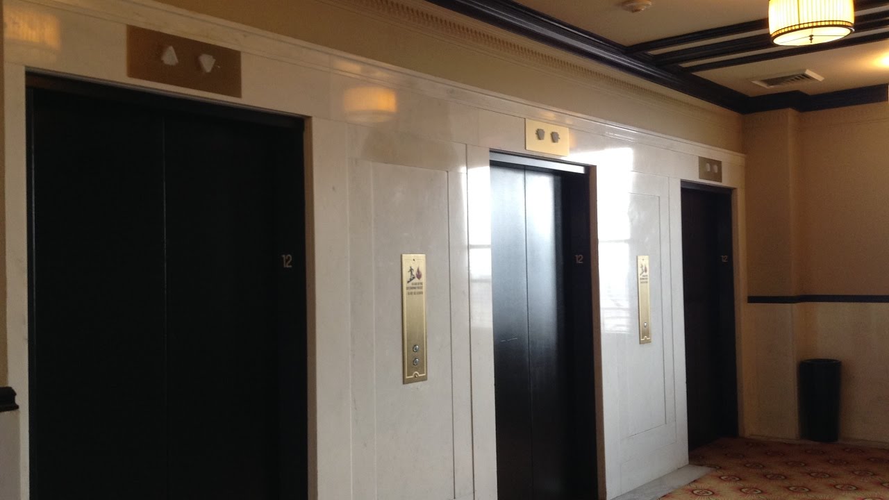 AWESOME Westinghouse Selectomatic Traction Elevators-The Citizen Hotel-Sacramento, CA