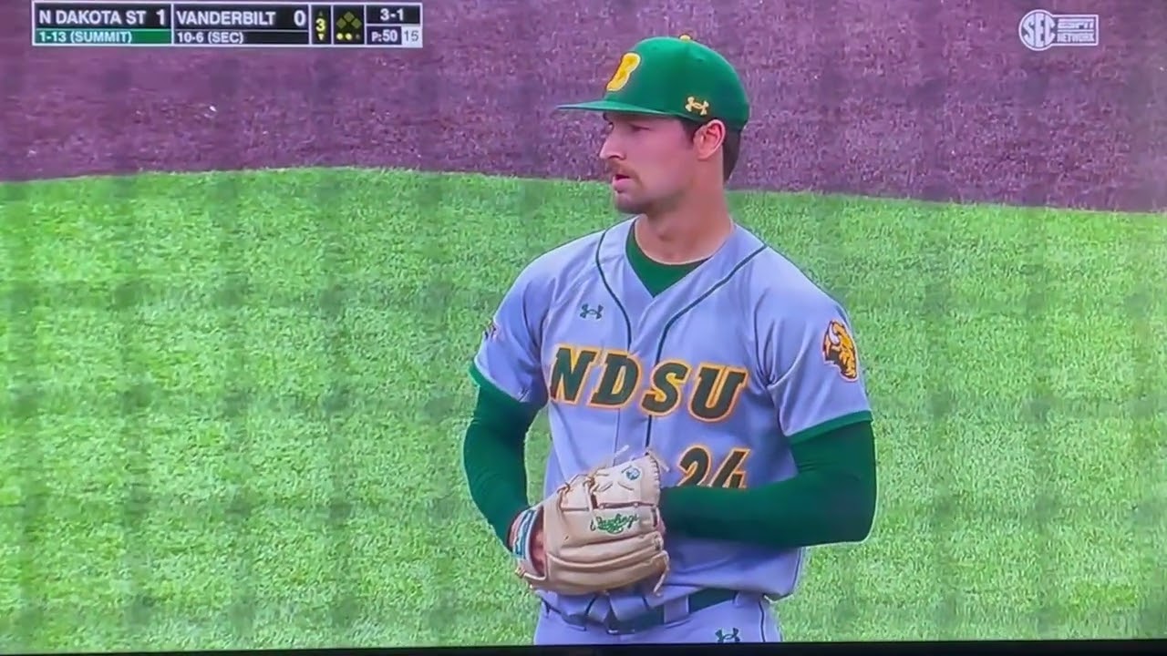Jonah Walker 4th start — NDSU vs Vanderbilt