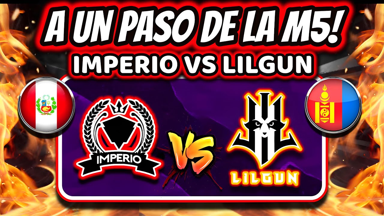 ¡LOS MONGOLES QUIEREN DESTRUIR A IMPERIO! IMPERIO vs LILGUN - WILD CARD DIA 2 | MOBILE LEGENDS