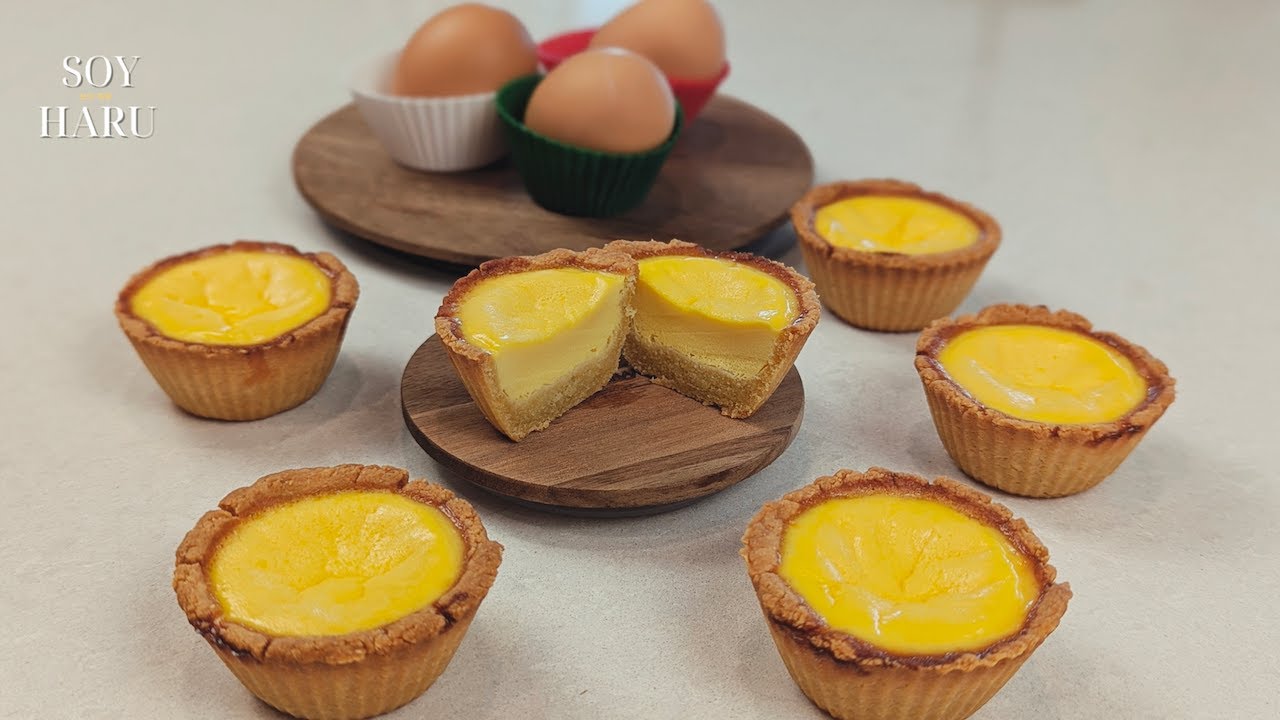 Easy Keto Egg Tarts (Sugar Free & Low Carb)