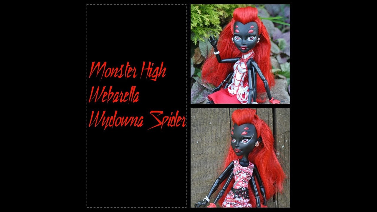 Monster High Webarella Wydowna Spider SDCC 2013 Exclusive  обзор на русском