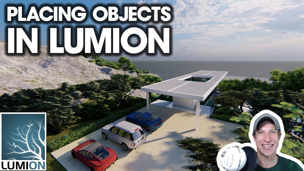 Getting Started Rendering in Lumion (EP 5) - ADDING OBJECTS with Place Mode