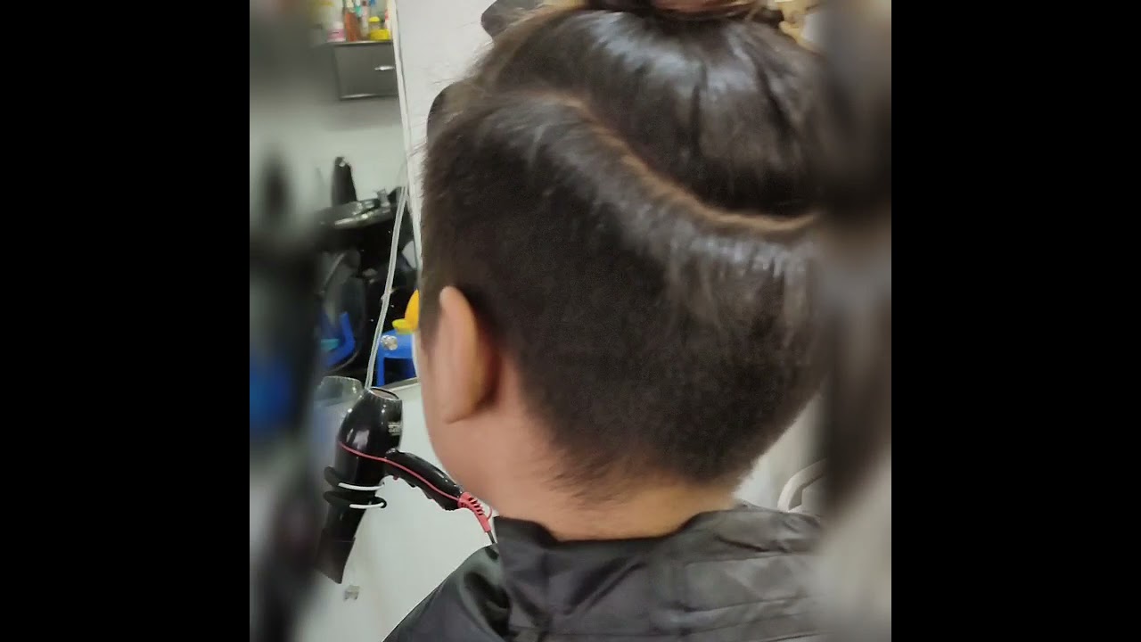 Pixie haircut and fun with funky colors.