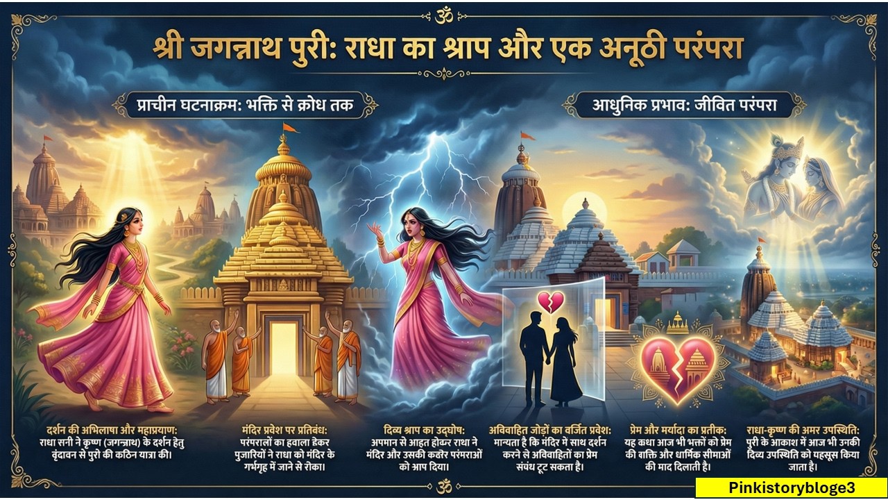 राधा रानी का श्राप 😱 | क्यों अविवाहित जोड़े नहीं जाते जगन्नाथ मंदिर? सच्चाई जानकर चौंक जाओगे