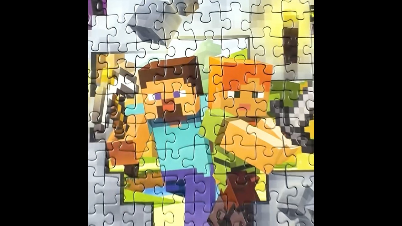 Minecraft Mobs #puzzle by Ravensburger #minecraft