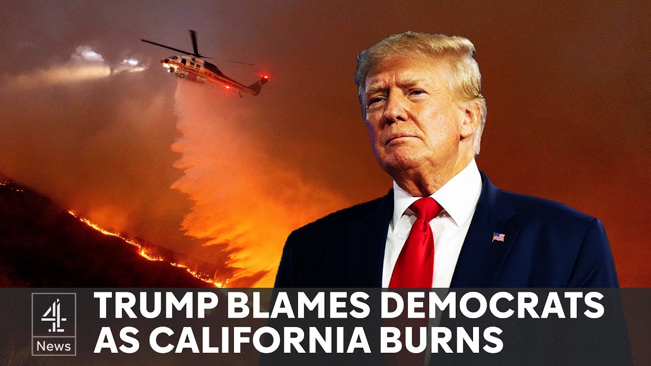 As California burns, Trump torches US climate agenda