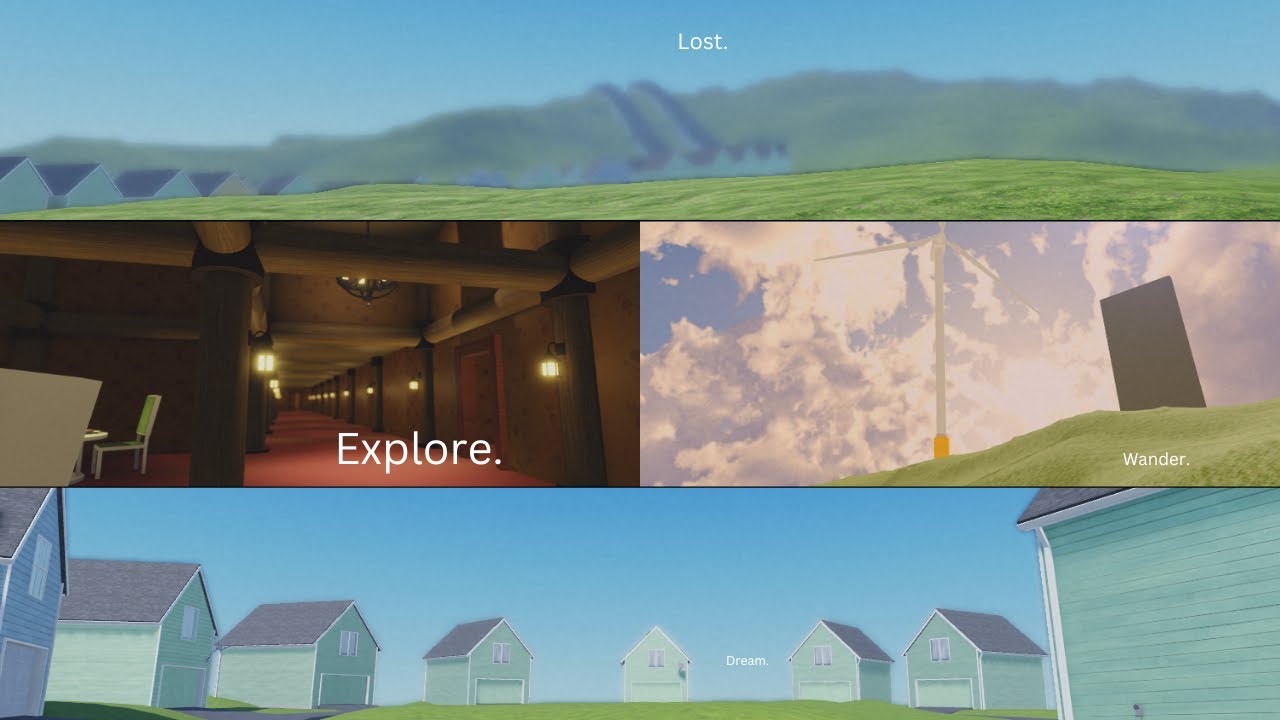 Exploring this new LIMINAL SPACE Game (No commentary) IRoblox Liminal Voyager [DEMO]