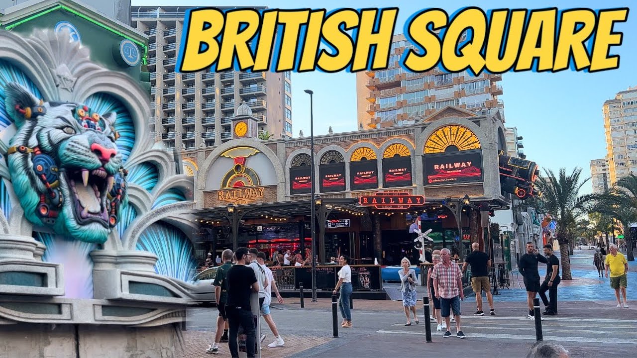 BRITISH SQUARE, Benidorm - Best & Worst! 🍹💃🏻 #benidormbyana