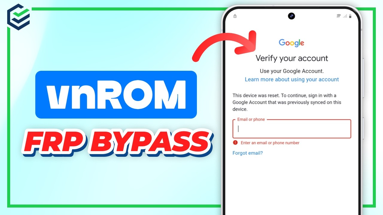 VNROM Bypass 2026 | How to REMOVE Google FRP Lock on Android | 2 Ways