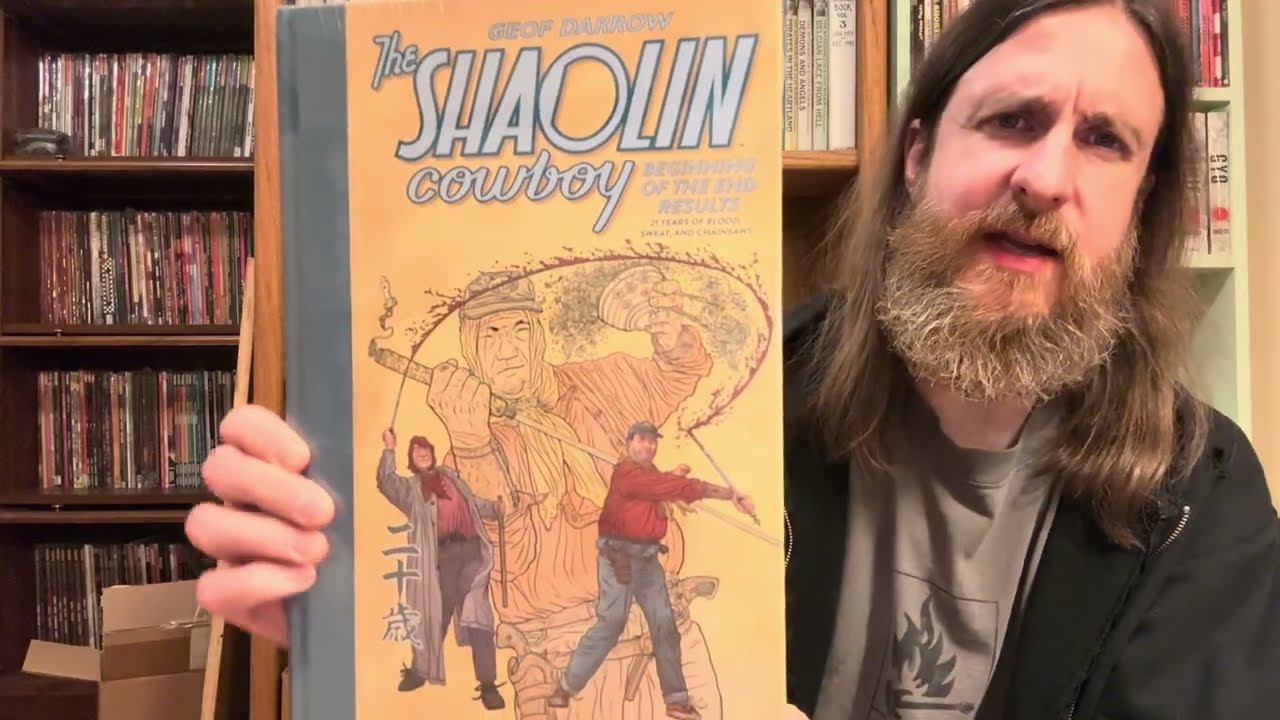 Comic Reviews + Looking at new Shaolin Cowboy HC