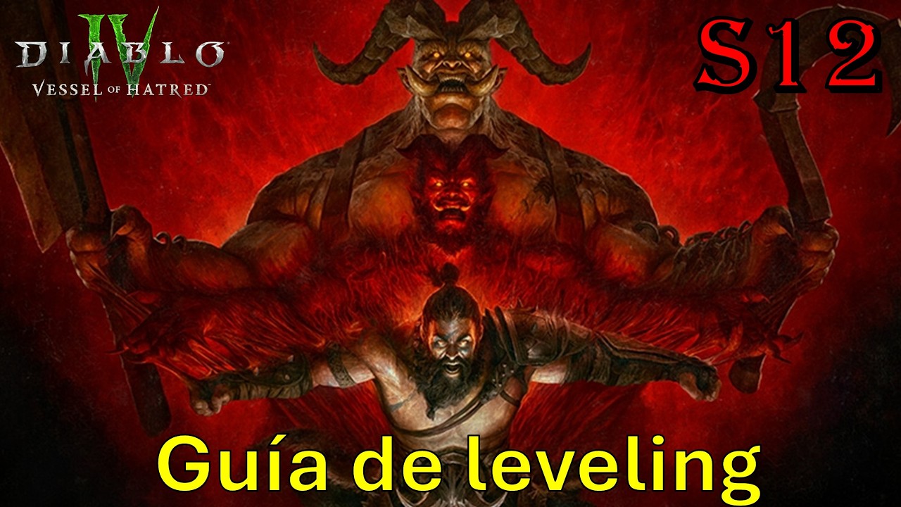 Consejos de subida de nivel a 60 generales para la Temporada 12 de Diablo 4