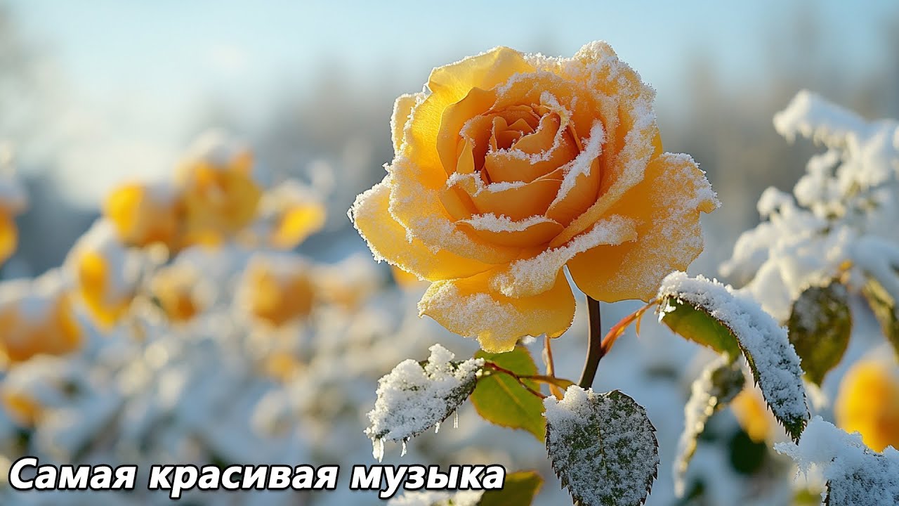Кружащийся и падающий снег 🌿 Эту музыку можно слушать вечно 🌿 Зимняя музыка 🌿 Сергей Грищук #4