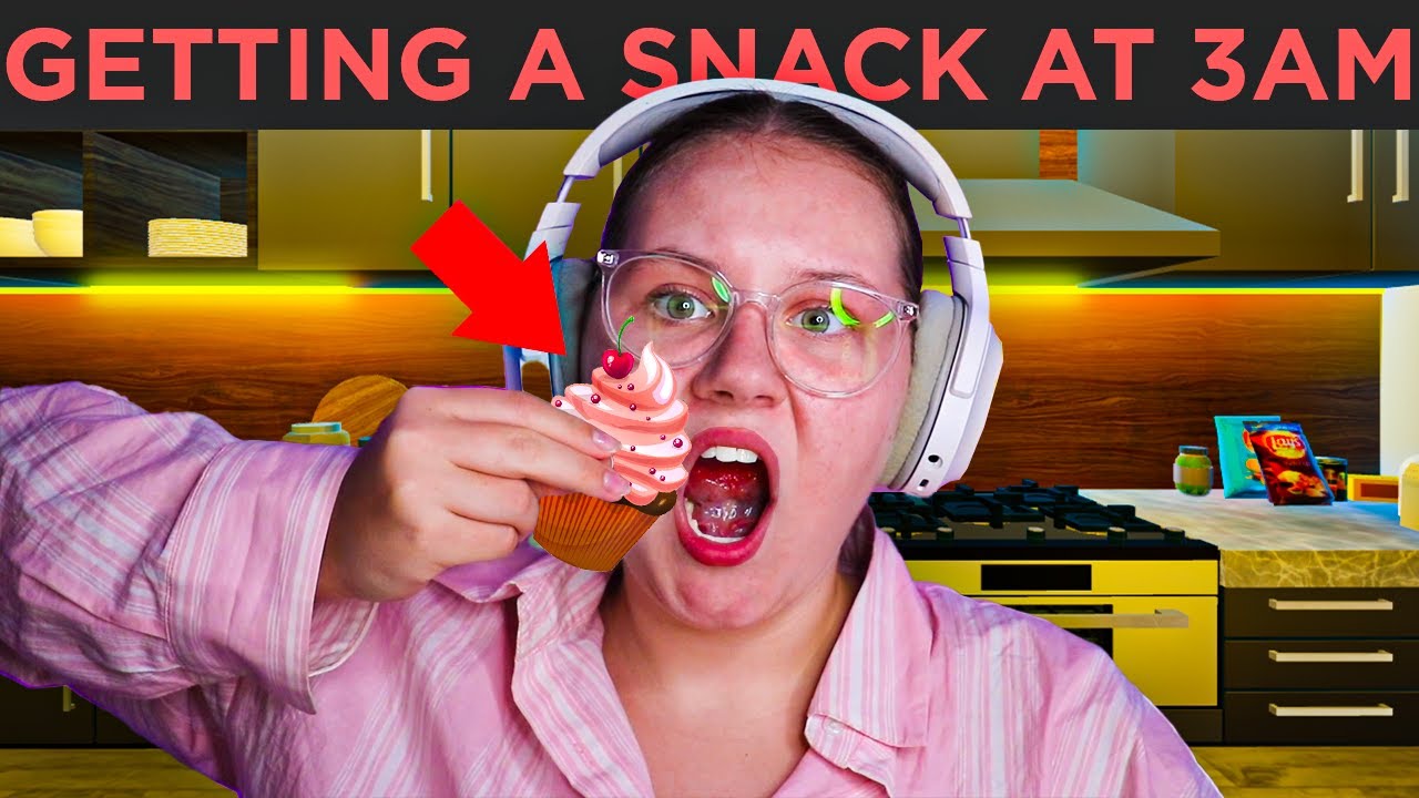 GETTING A SNACK AT 3AM...