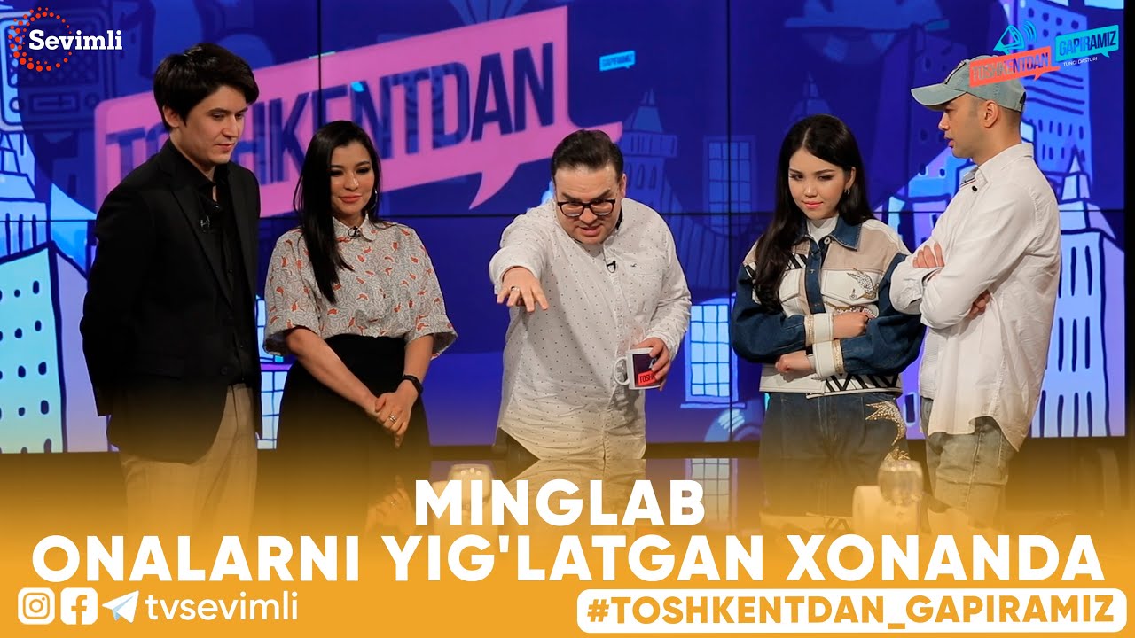 TOSHKENTDAN GAPIRAMIZ -MINGLAB ONALARNI YIG'LATGAN XONANDA