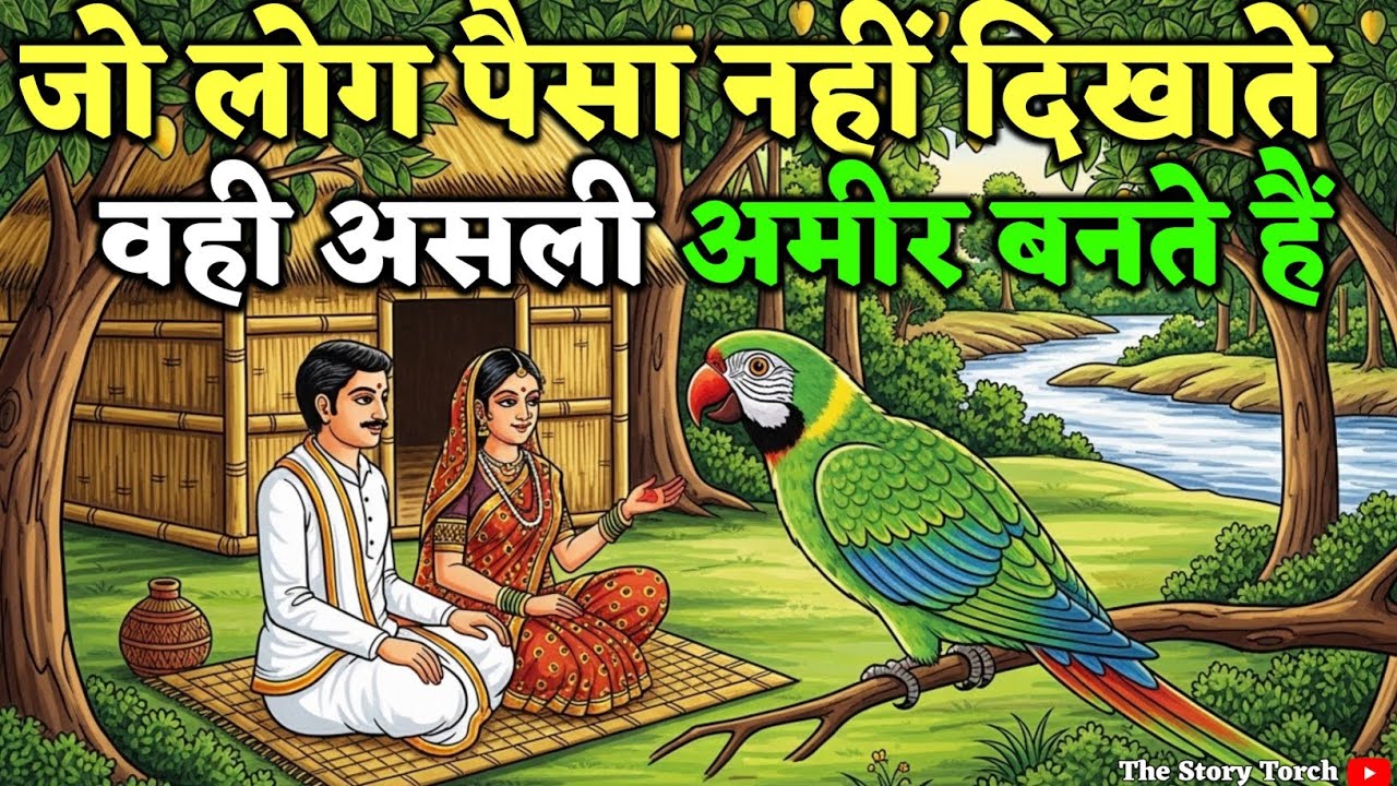 एक तोते ने बताया जो लोग पैसा नहीं दिखाते, वही असली अमीर बनते हैं | 