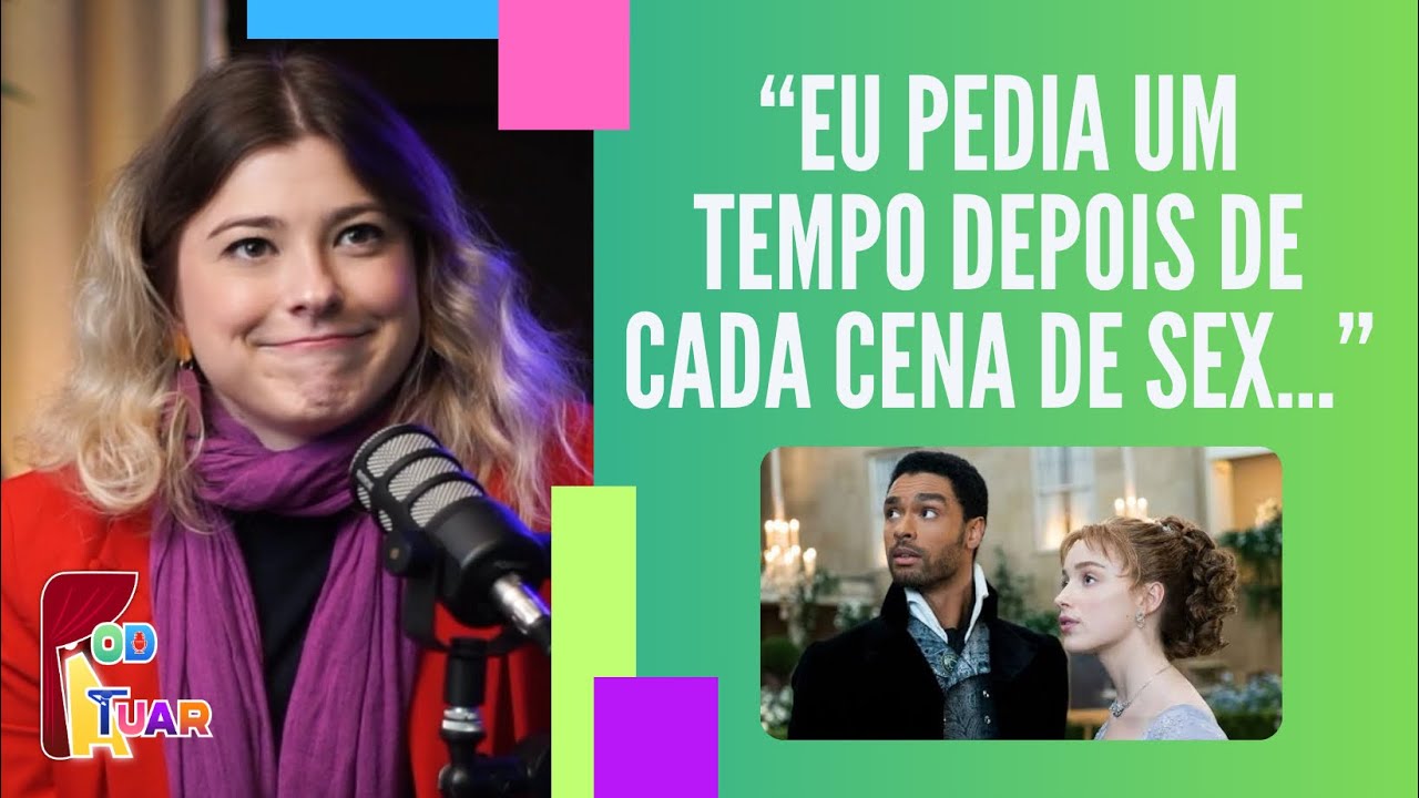 O processo da dublagem da Daphne Bridgerton e suas dificuldades - LUIZA PORTO NO CORTES POD-ATUAR