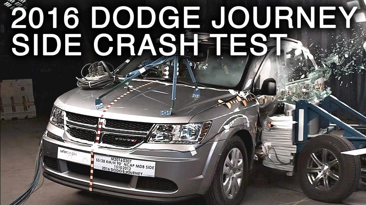 2016 Dodge Journey Crash Test (Side Crash)