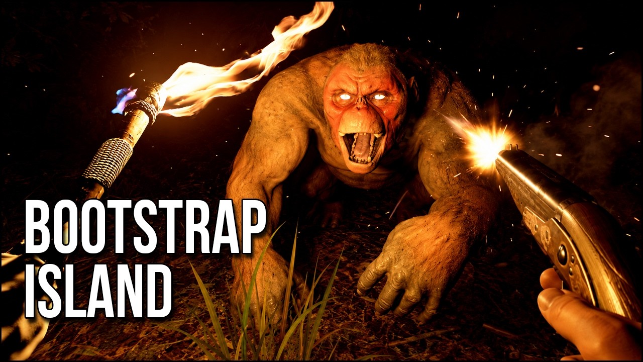 Bootstrap Island | A New Update Brings DEMON APES Into The Night