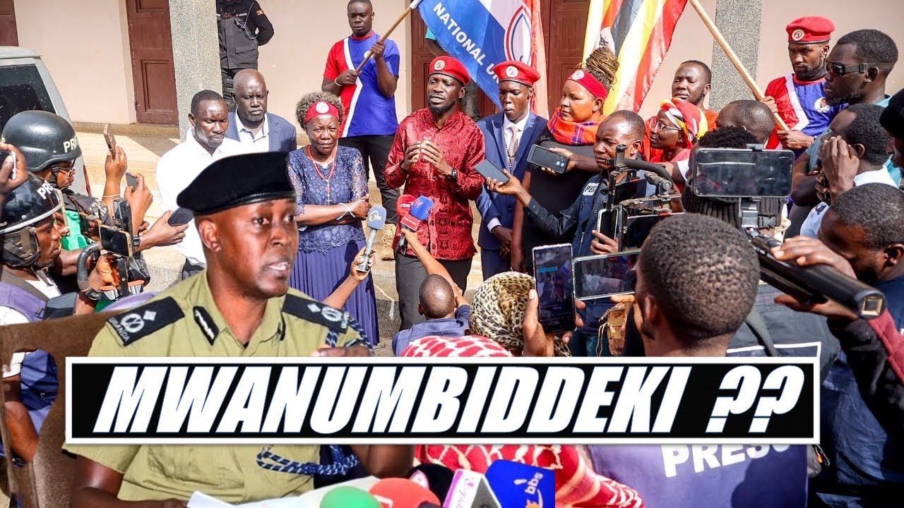 Bobi Wine Atabukidde Poliisi, Lwaki Mwanumbye Jjo Ekiro Wensula !!!