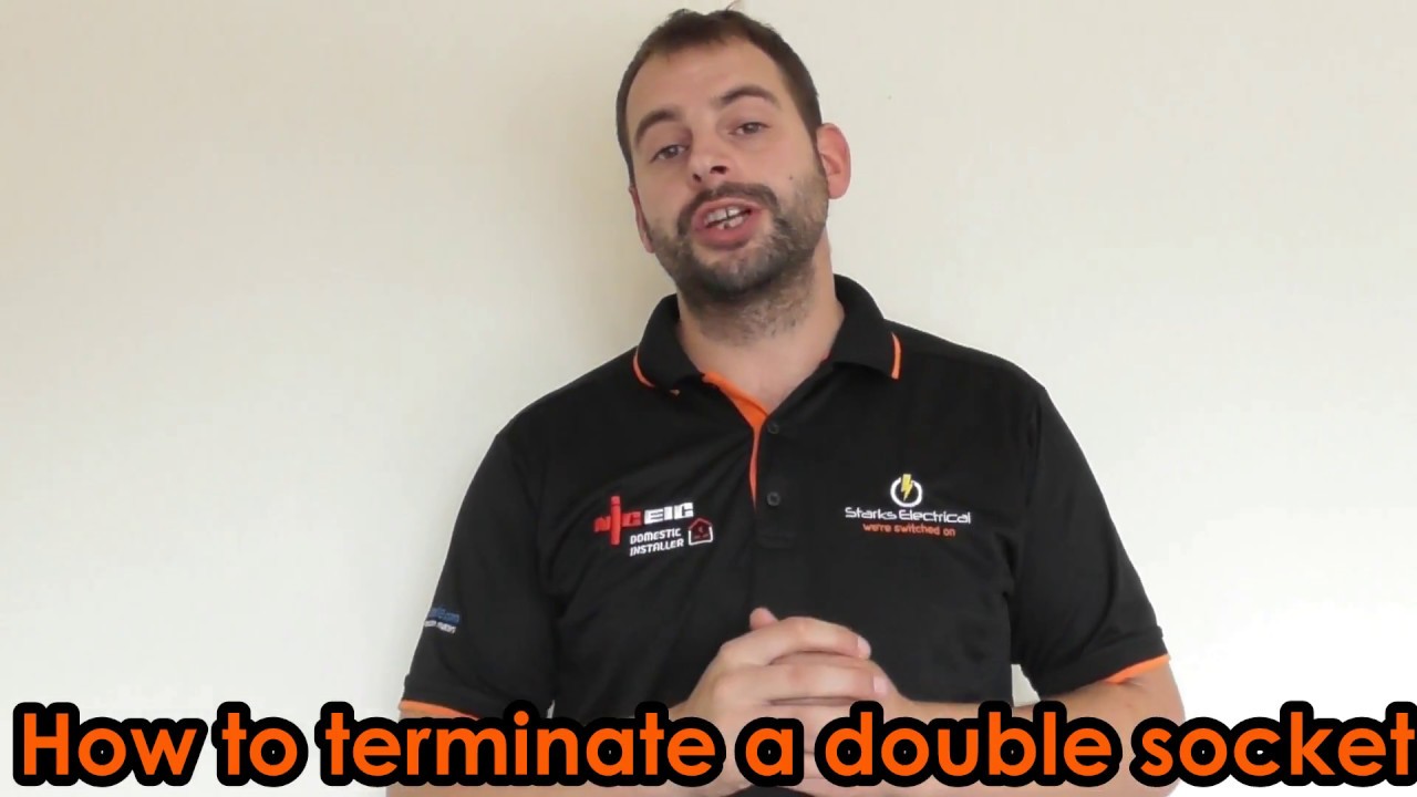 how to terminate a double socket