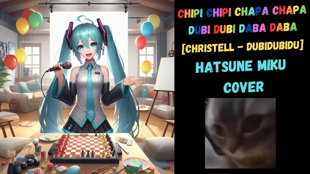 Chipi Chipi Chapa Chapa (Dubidubidu) 【Hatsune Miku Cover】