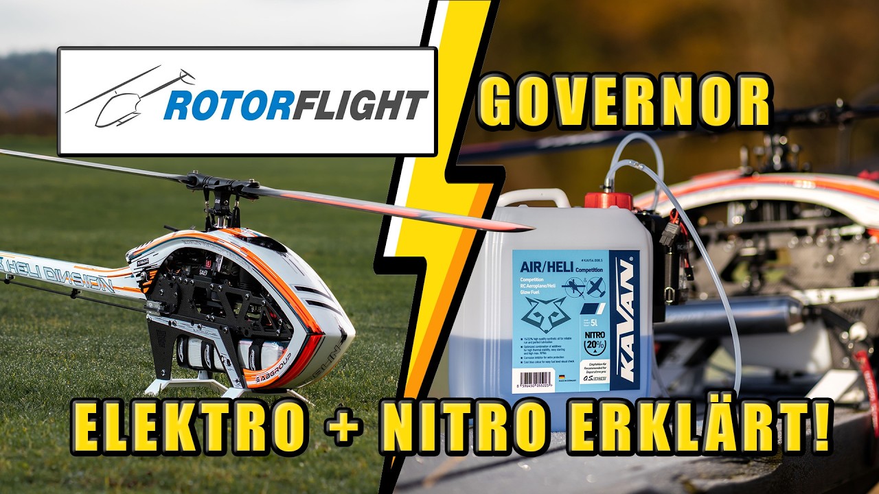 Rotorflight Governor, Elektro und NITRO erklärt!! | Pascal Richter