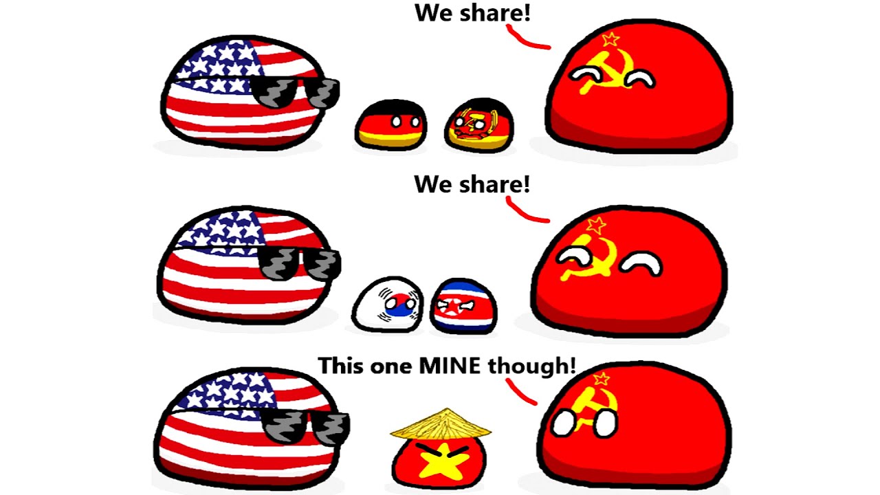 Sharing is Caring... (Countryballs)