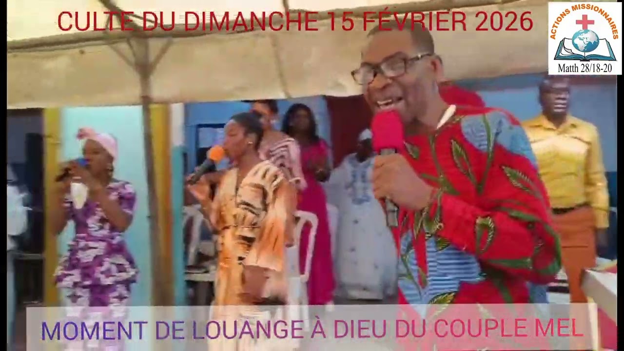 #MOMENT DE LOUANGE DU COUPLE À DIEU DU COUPLE MEL#