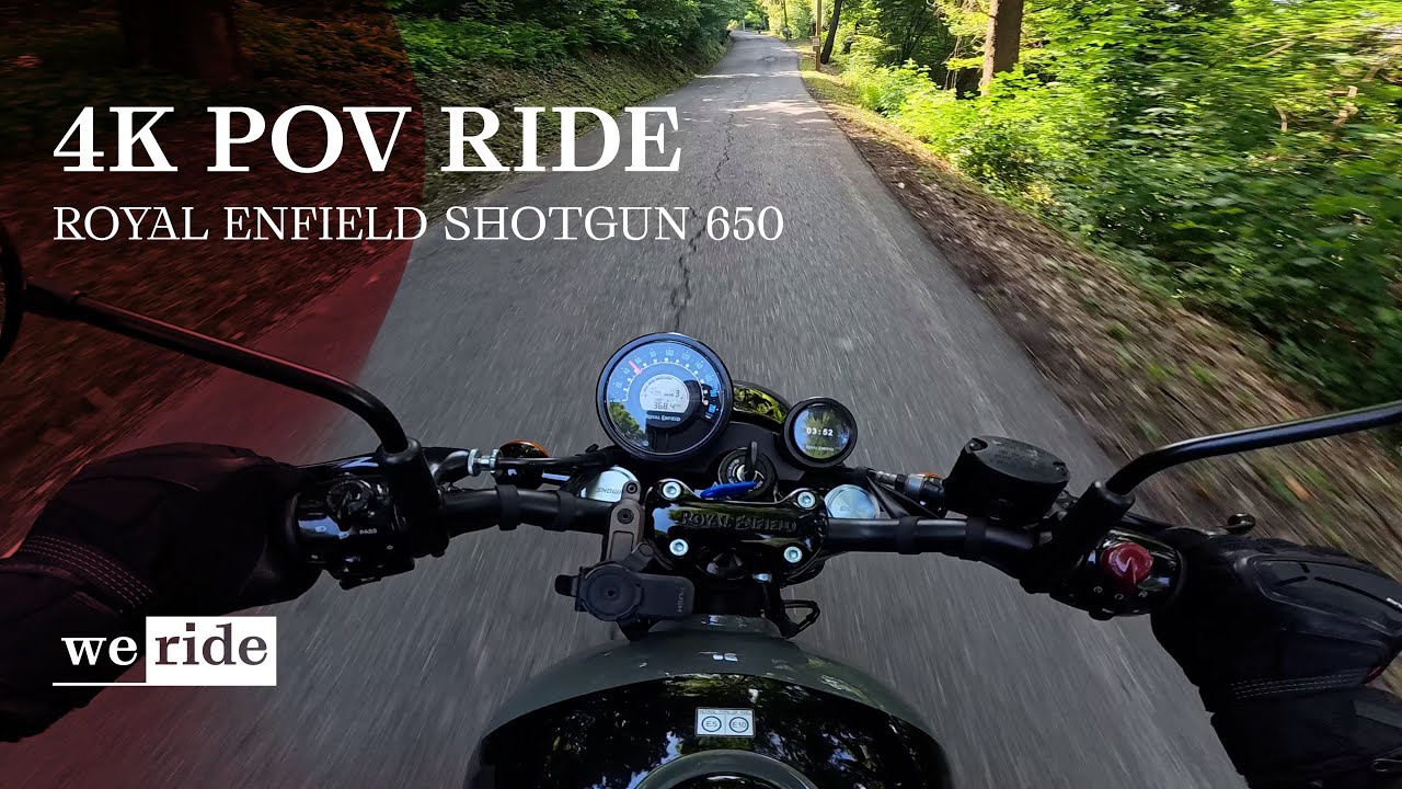 Royal Enfield Shotgun 650 | 4K POV Test Ride 🛣️