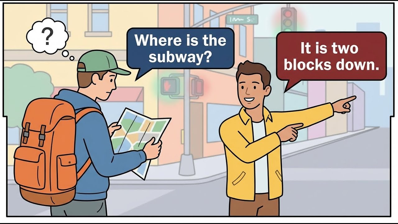 Real-Life English Conversation: Asking for Directions