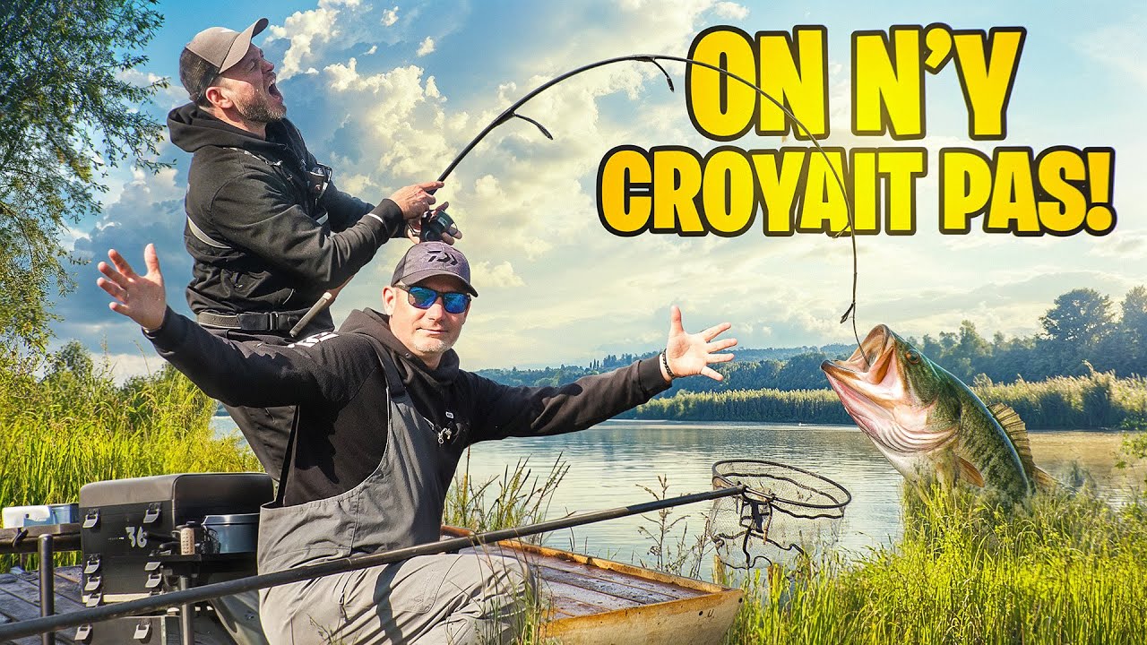 Pêche avec le Youtubeur N°1 sur la pêche au coup. On aurait jamais cru attraper ces poissons ici!