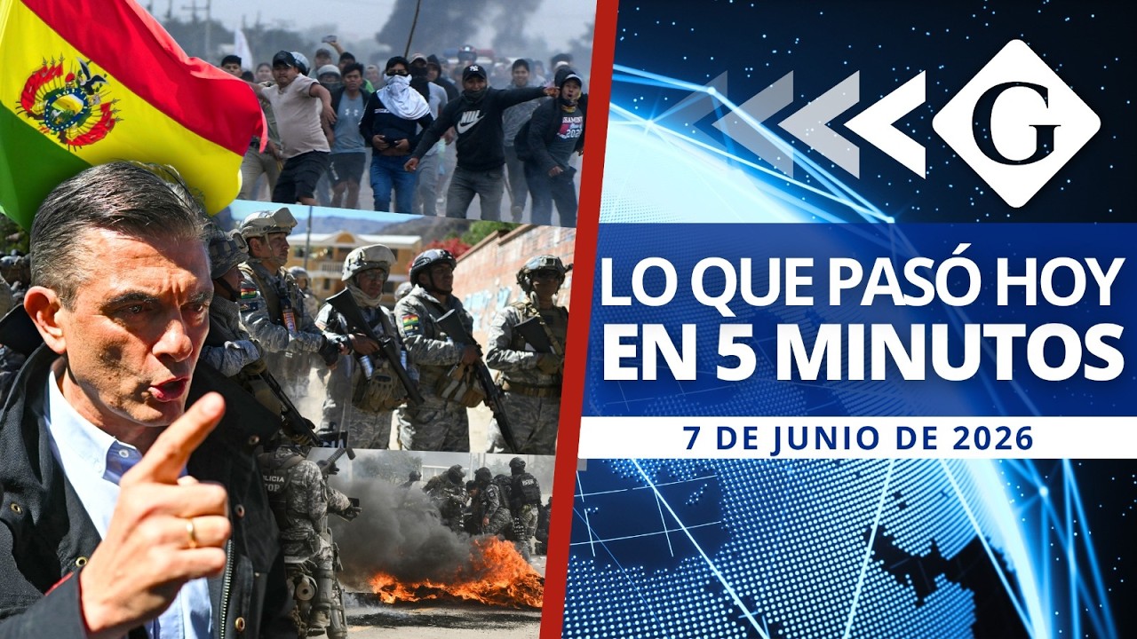 🔵 Noticias 7 de junio: CONGRESO DE BOLIVIA APRUEBA USO DE MILITARES | Noticiero