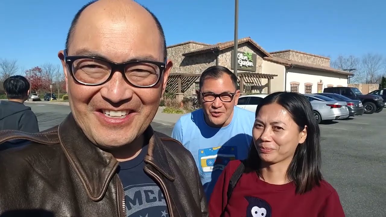 We Had lunched at Olive garden with family 🇺🇲