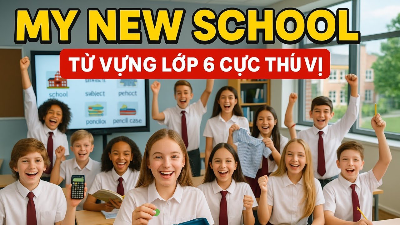 30 Từ Vựng Unit 1 Tiếng Anh Lớp 6 Dễ Nhớ Nhất