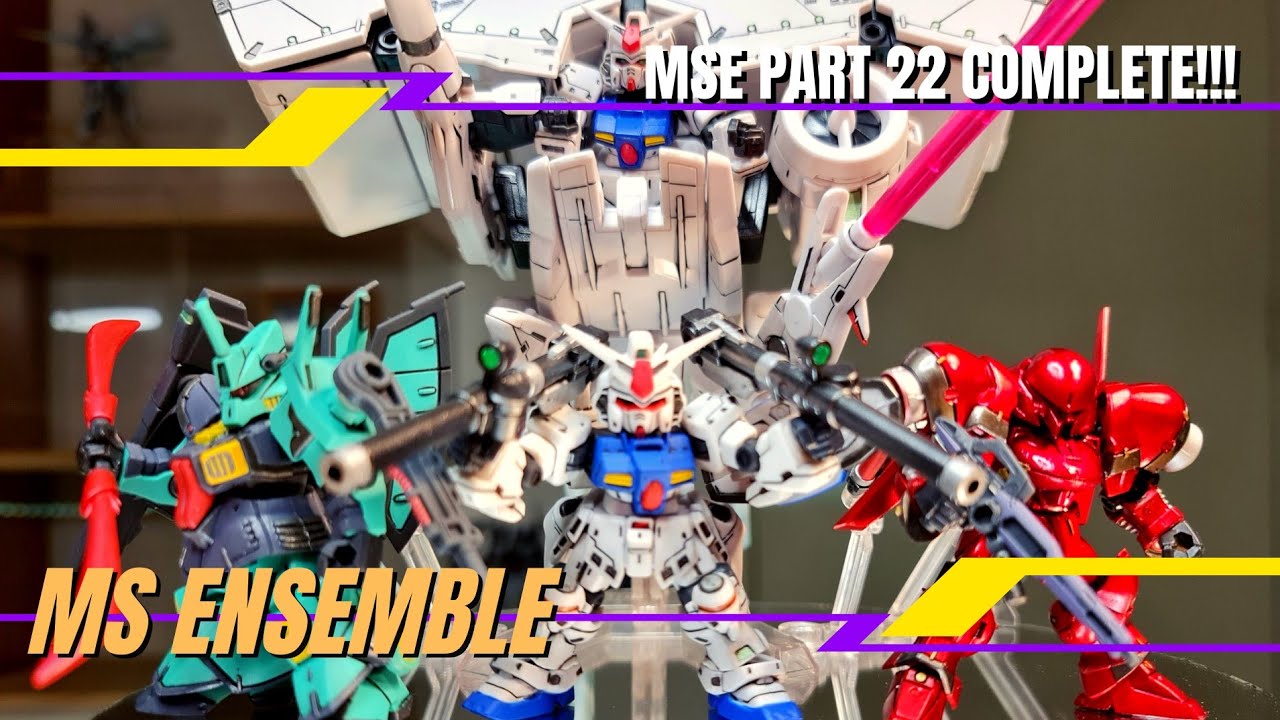 MS Ensemble Part 22- Complete!!! Gundam GP03S, Dijeh, Gerbera Tetra & Dodai-Kai